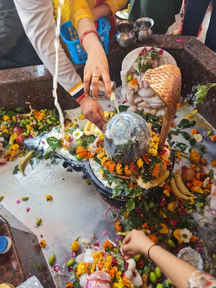 Lord Shiva Puja ceremony